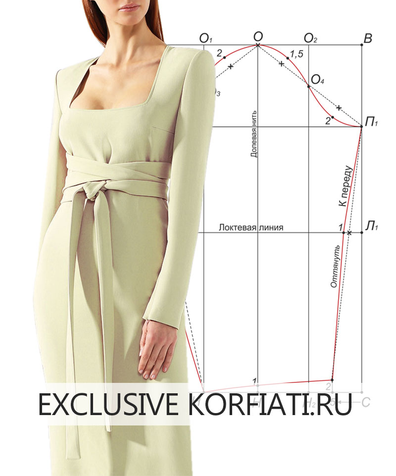 Платье с открытыми плечами: от выкройки до пошива | VK