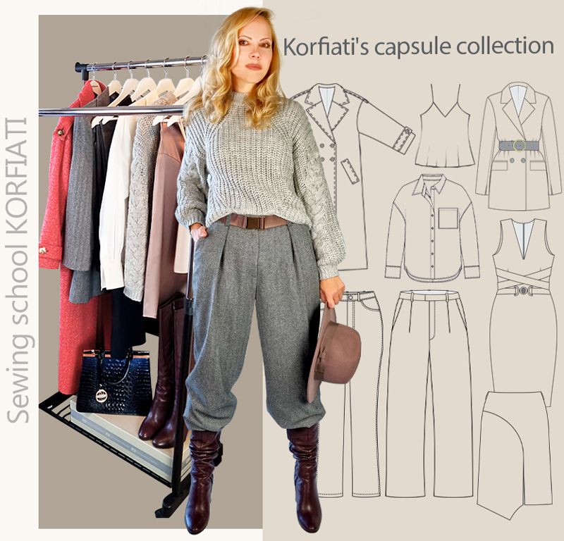 Как создать капсульную коллекцию одежды от Анастасии Корфиати