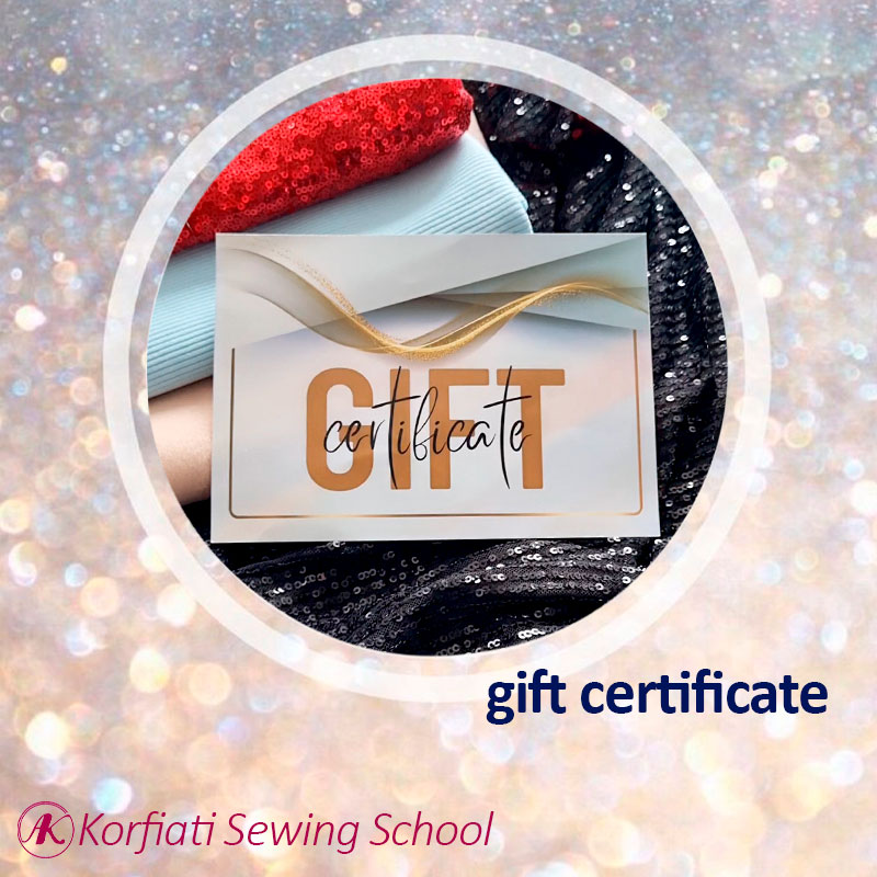 Подарочные сертификаты на ткани фото