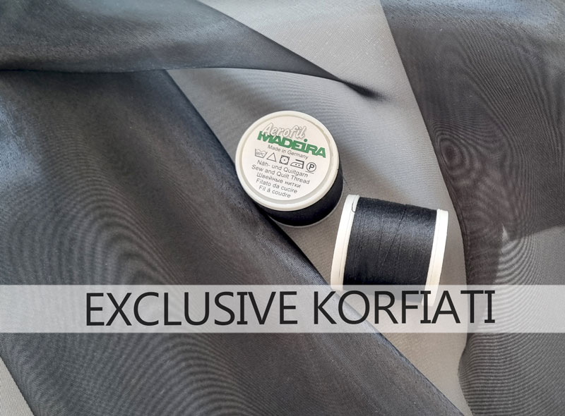 Материалы, необходимые для пошива жакета - органза и нитки Madeira Материалы, необходимые для пошива жакета - органза и нитки Madeira фото