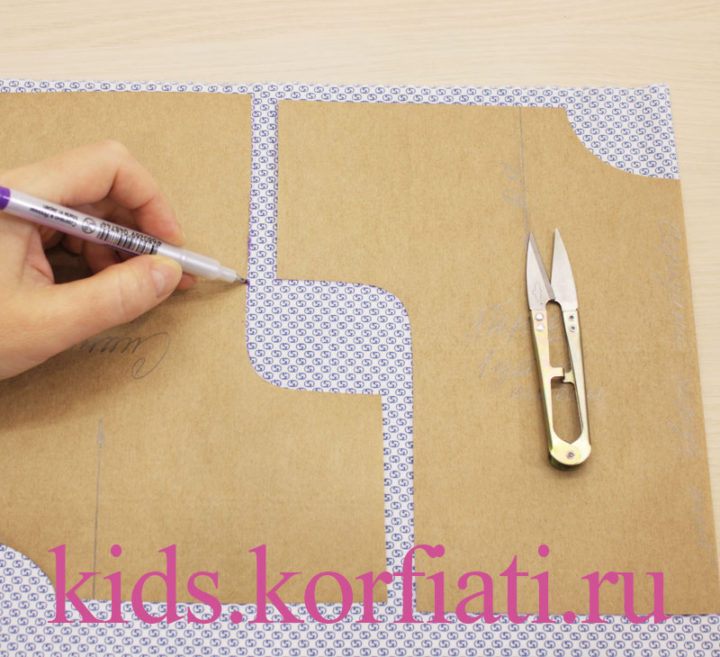 Выкройка распашонки