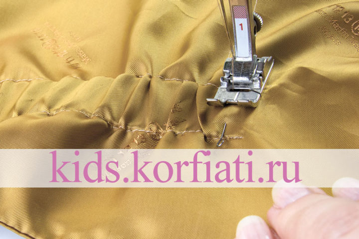 Мастер-класс по пошиву детского жилета