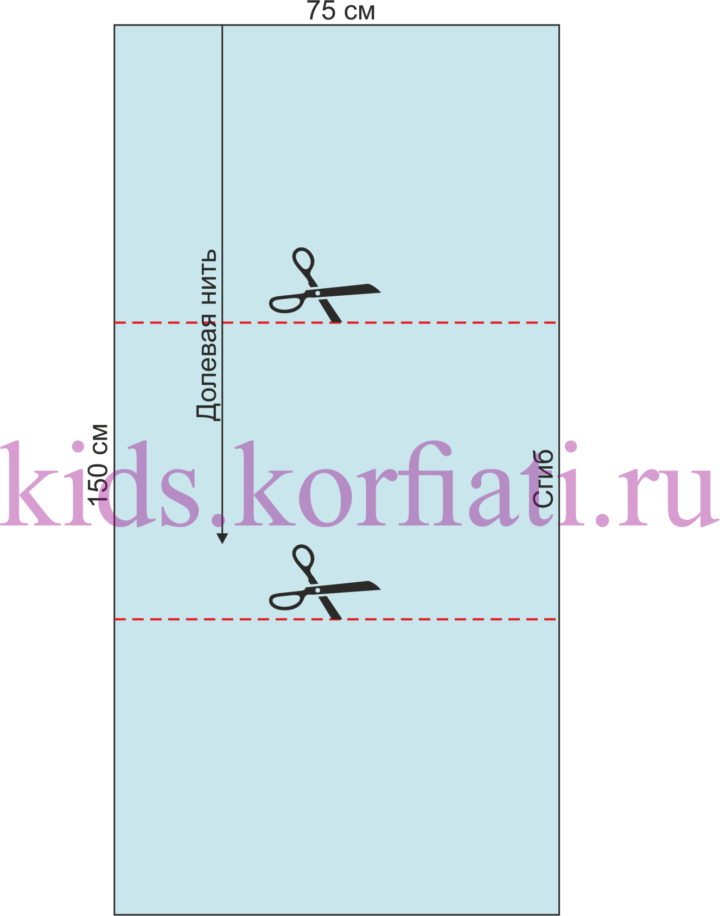 Как выкроить юбку из фатина 